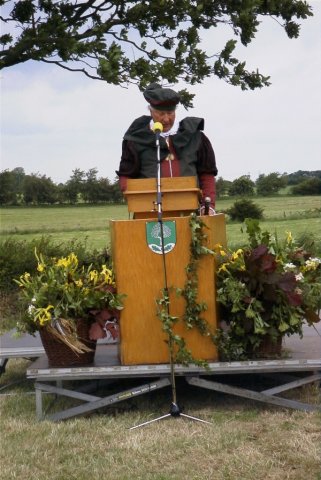 Einweihung des Wunderbaumes am 13.02.1999